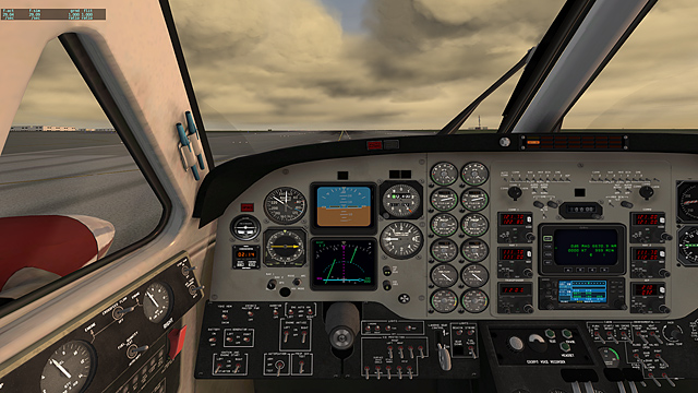 X-Plane 10 - görbe tükör