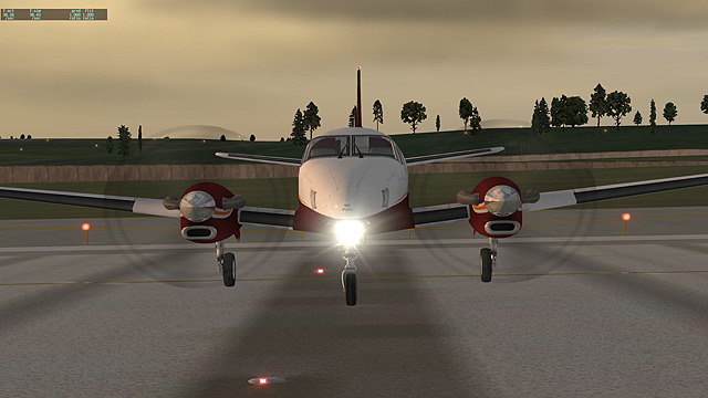 X-Plane 10 - görbe tükör