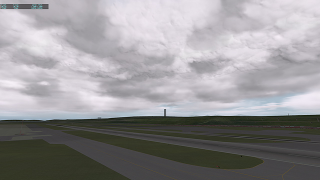 X-Plane 10 - görbe tükör