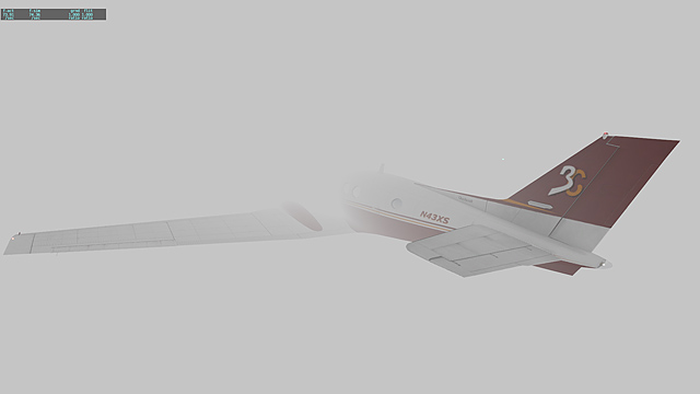 X-Plane 10 - görbe tükör