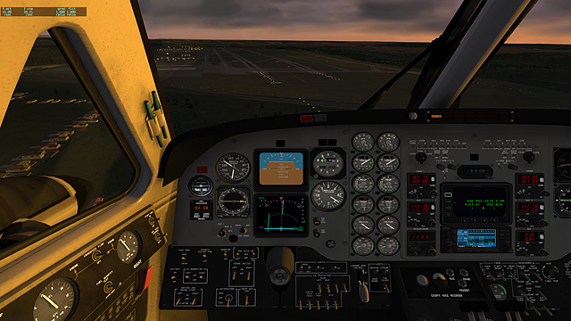 X-Plane 10 - görbe tükör
