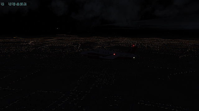 X-Plane 10 - görbe tükör - második forduló