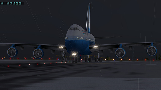 X-Plane 10 - görbe tükör - második forduló