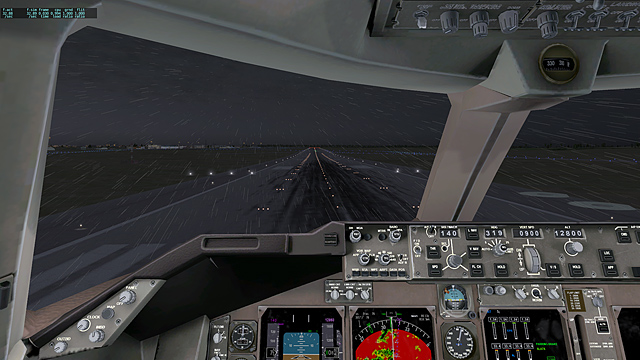 X-Plane 10 - görbe tükör - második forduló