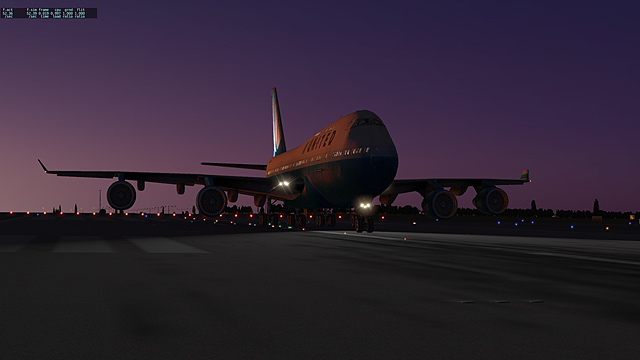 X-Plane 10 - görbe tükör - második forduló