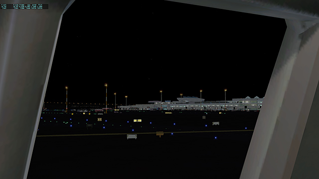 X-Plane 10 - görbe tükör - második forduló
