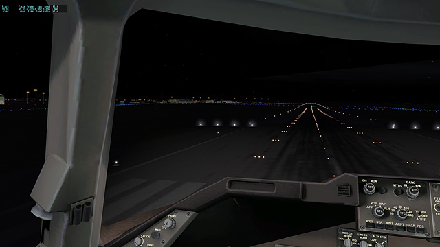 X-Plane 10 - görbe tükör - második forduló